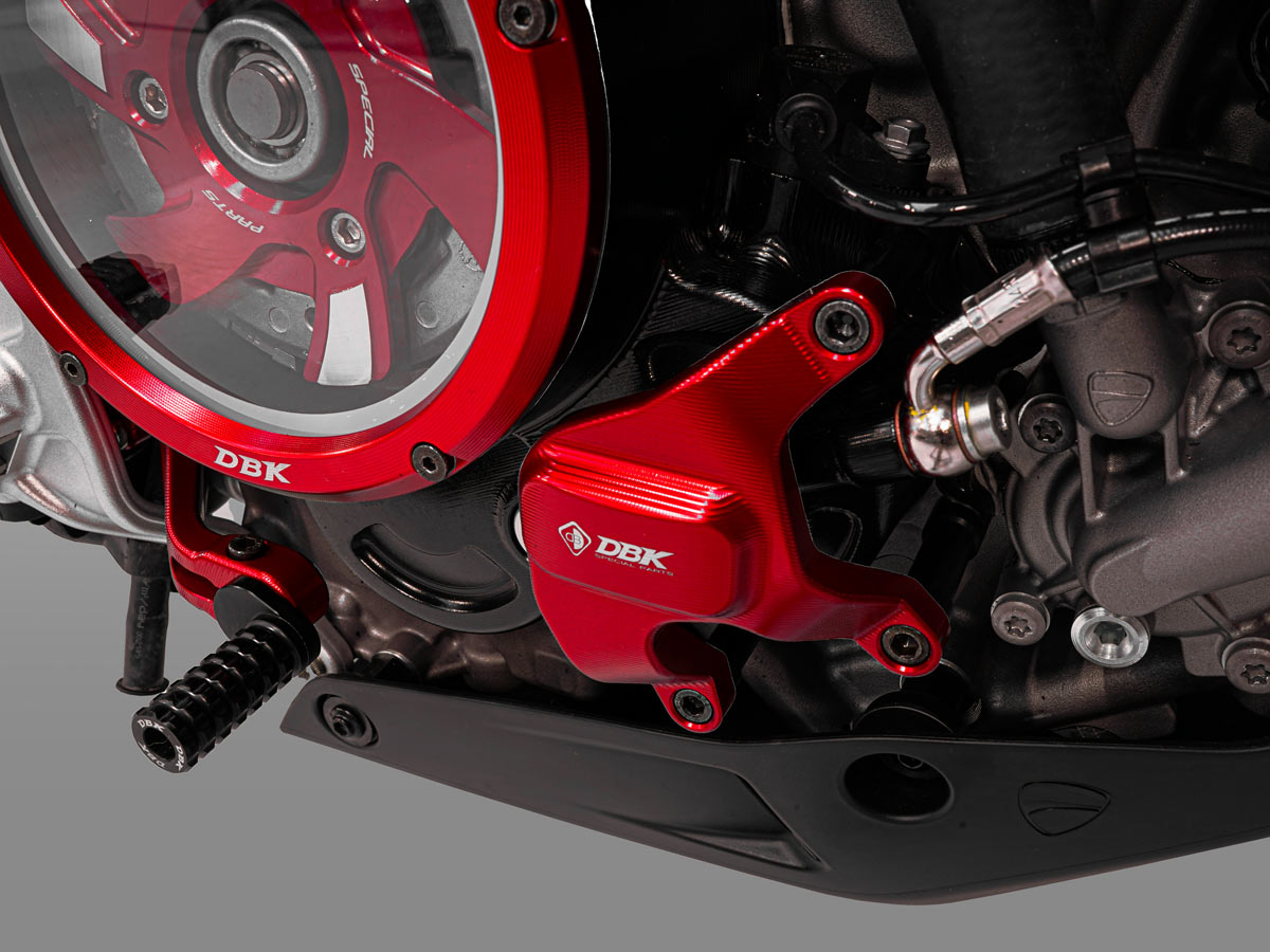 Ergal 7075 aluminum protections for motorcycles by DBK Special Parts